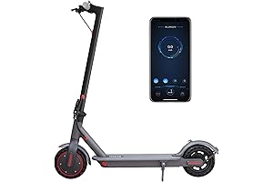 4 Wheel Electric Scooter for Adults - Powerful 350W/500W Motor for Maximum...