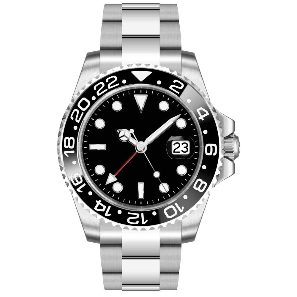 Bezel Parnis Amazon 40mm Parnis Sapphire Glass Miyota Automatic