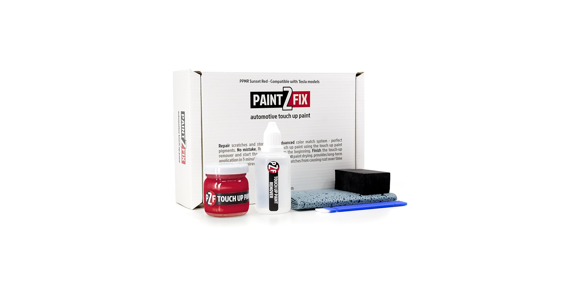 Amazon.com: PPMR Sunset Red Touch Up Paint Kit for Tesla