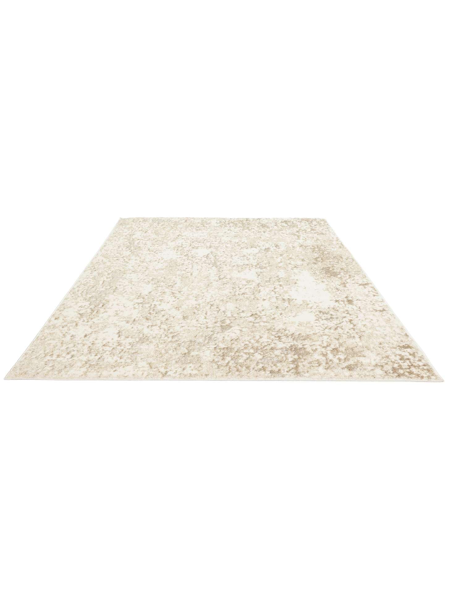 RugVista Sterling, Tapis, Modernes, 200 x 300 cm, Rectangulaire, Poil Moyen, Salle de séjour, Chambre, Nettoyage à Sec Seulement, Blanc/Clair Beige