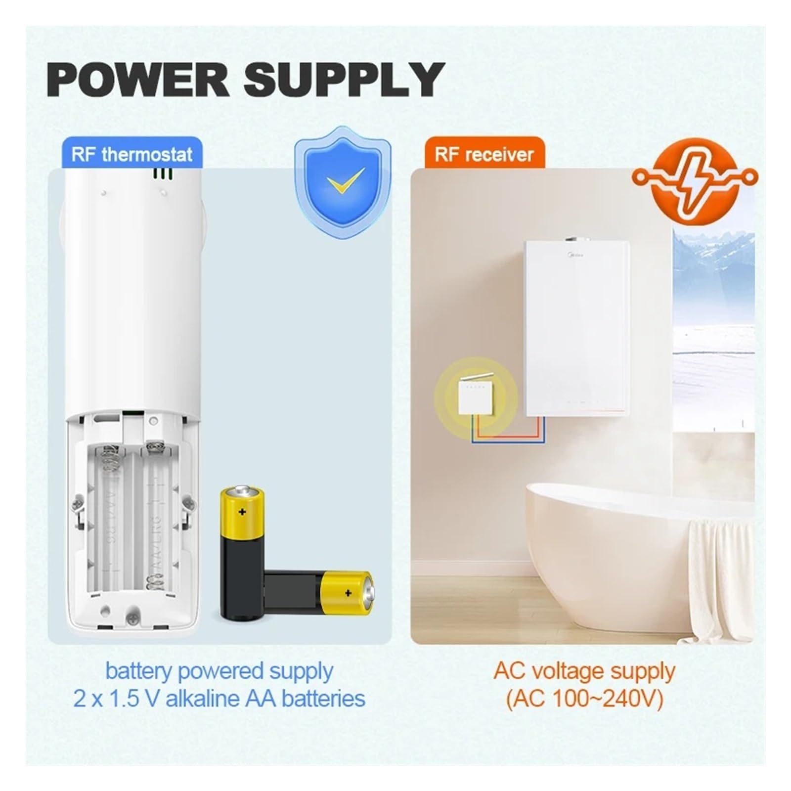 Bezprzewodowy Cyfrowy Termostat WiFi Smart Home Tuya Z Baterią, Termostatem Do Podgrzewania Wody, Kotłem Gazowym I Siłownikiem Informacja O ZgodnośCi(Set Storage box)
