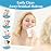 HOMEXCEL Face Towels, 200 Count (4 Box) Disposable Face Towelettes, Biodegradable Makeup Remover Dry Wipes, Super Soft Clean Facial Towels Wash Cloth for Sensitive Skin