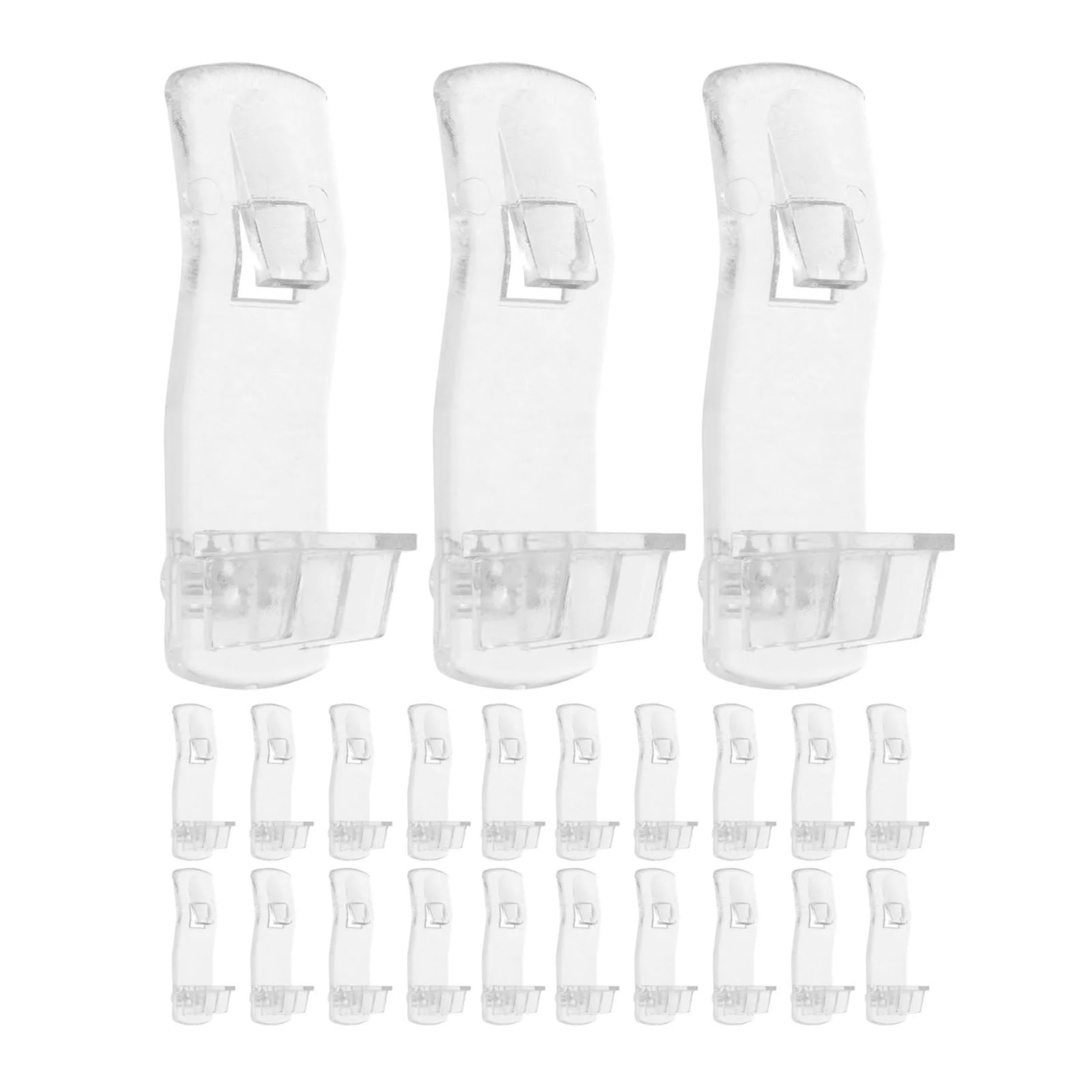 Clear Plastic Shelf Support Pegs 60Pcs Clear Plastic Shelf Supports Locking Pins Transparent Kitchen Cabinet Pegs Strong Durable Easy Clean Shelf Supports Pegs