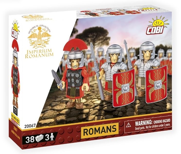 COBI, Gladiators Imperium Romanum, Römisches Figuren-Set, 38 cm, 31-teilig