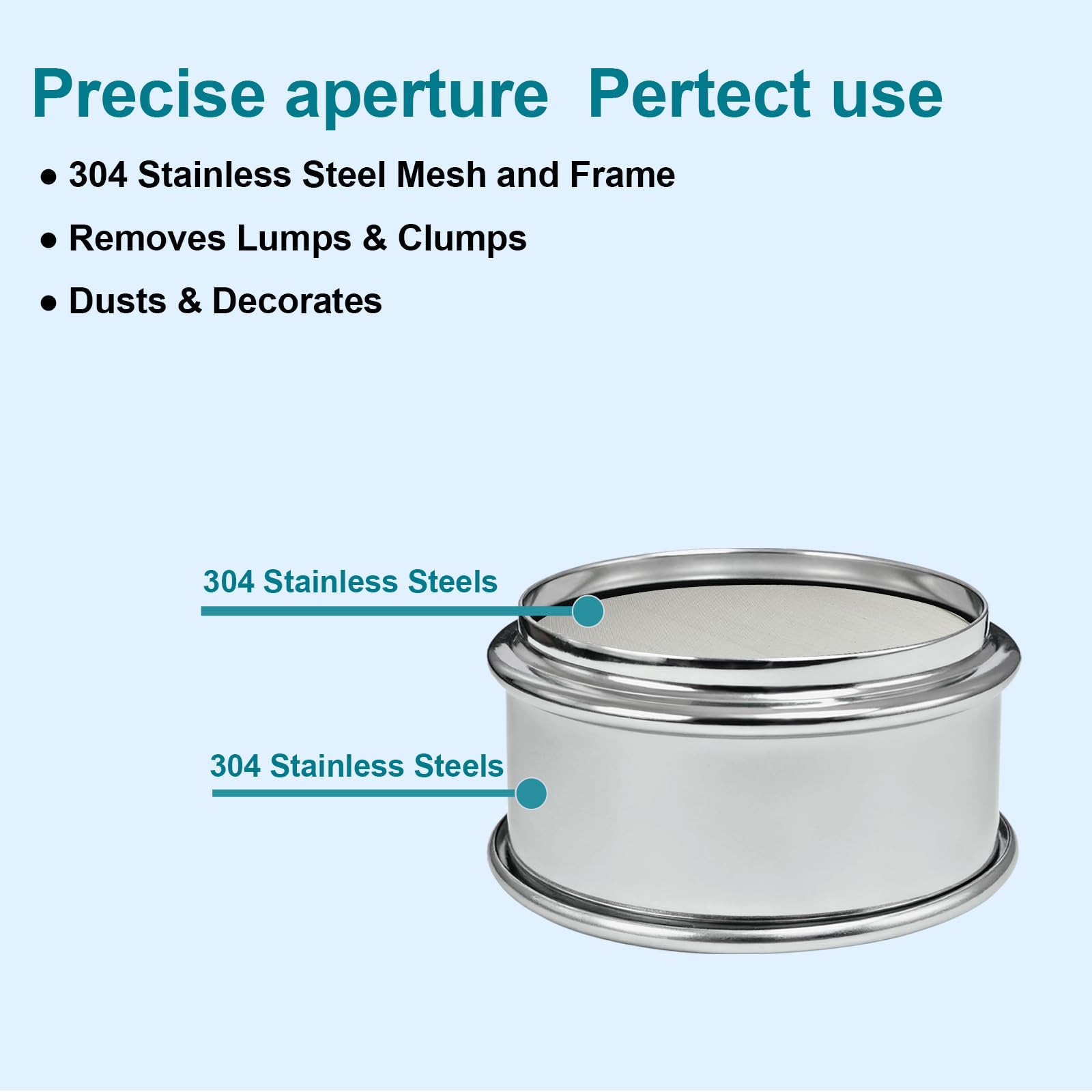 Stainless Steel Lab Sieve - 400 Mesh -6 Stainless Steel Lab Sieve - 400 Mesh -6