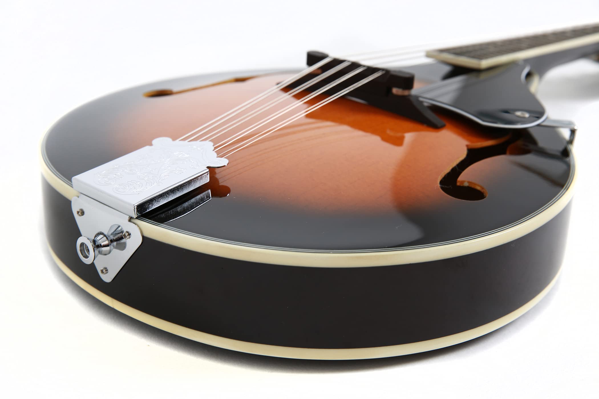 GEWA Mandoline A-1 Select - Table en épicéa - Fond / éclisses en érable - Ouïes en F - Étui premium inclus - Finition Vintage Sunburst haute brillance