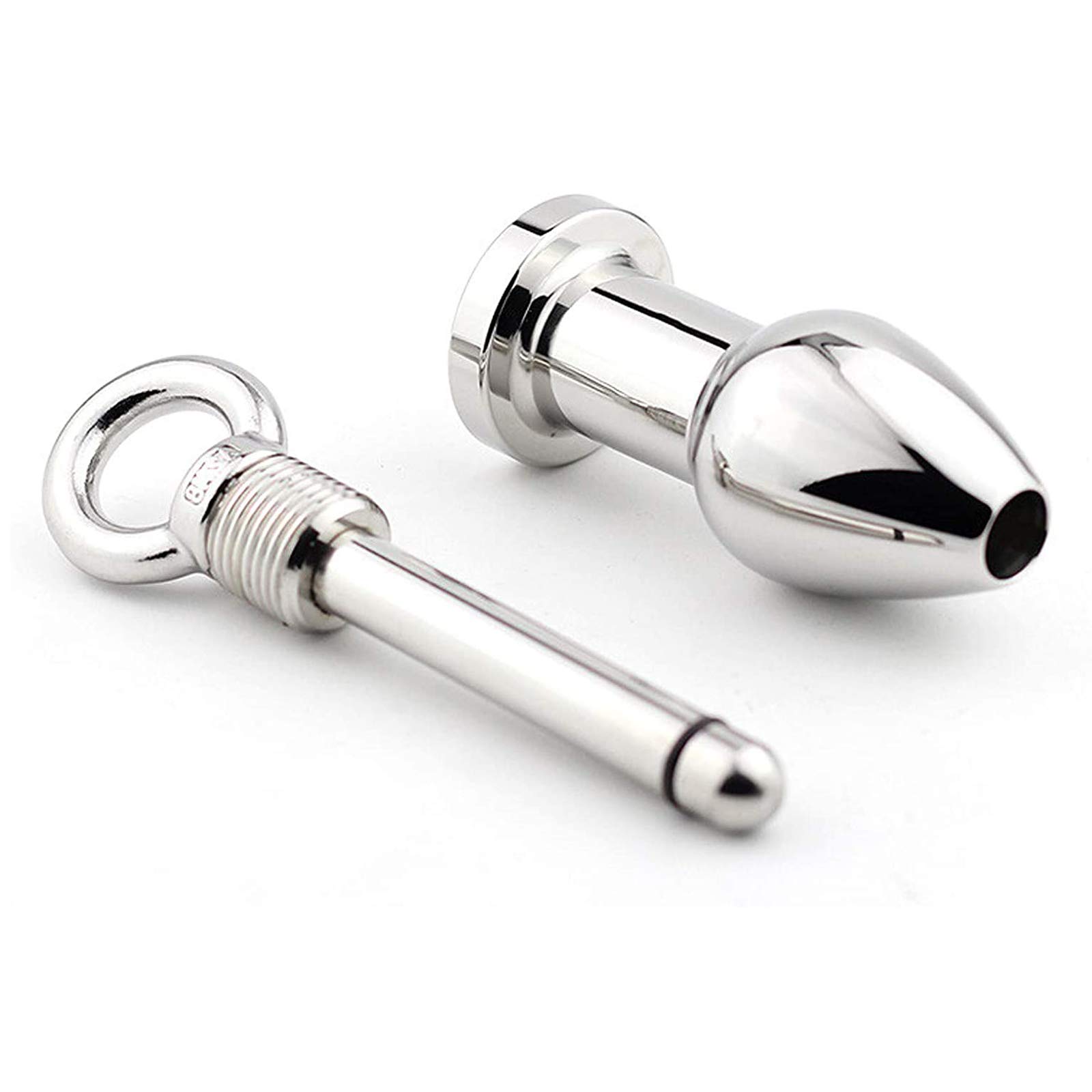 Manette in metallo bondage e plug anale in metallo con serratura SM set di ritenuta estrema con serratura tortura schiavo fetish flirtare giocattolo sessuale erotico per donne uomini e coppie