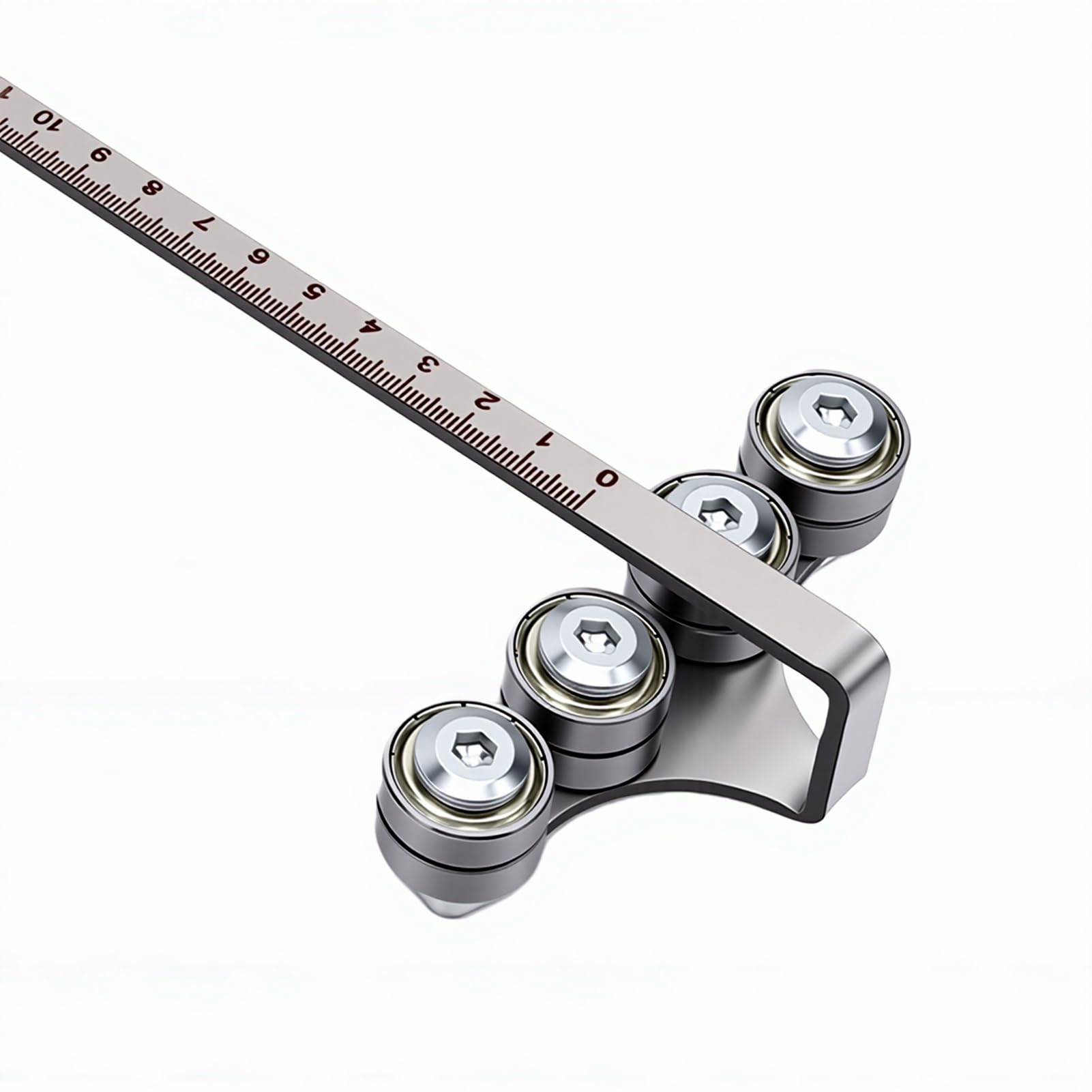 Denash Carril Guía de Sierras Circulares de Acero Inoxidable y Pinza de Posicionamiento para Cortes de Precisión de Carpintería de 21,65 Pulgadas