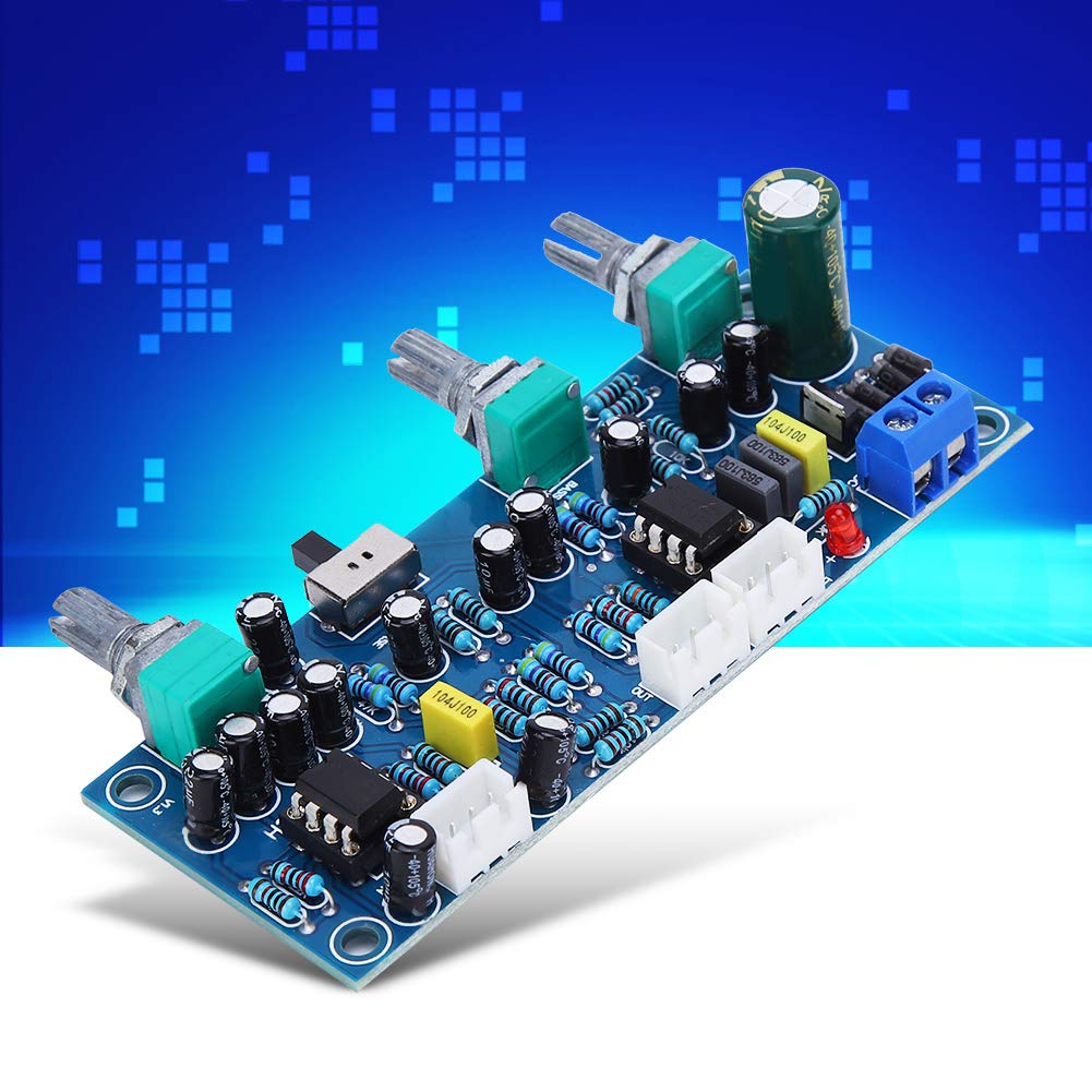 Scheda preamplificatore 2.1 canali Subwoofer Filtro passa-basso Processore audio