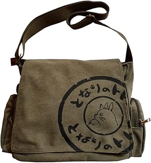 Korean Canvas Shoulder Bag for Men - Large Capacity Computer Casual Bag