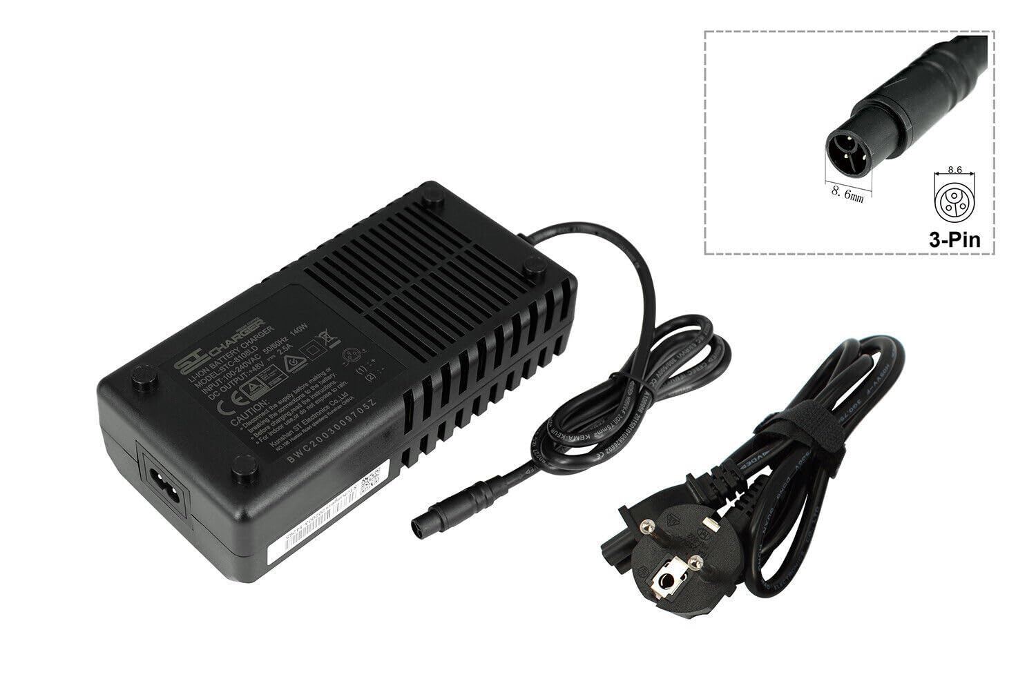 PowerSmart® 2 A 42 V voor 36 V accu's van Phylion/Joycube oplader 80W