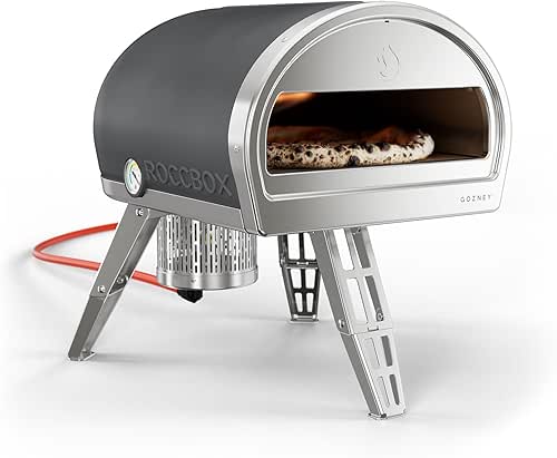 Gozney Roccbox Outdoor Pizza Oven, Grey, Portable, Gas & Wood