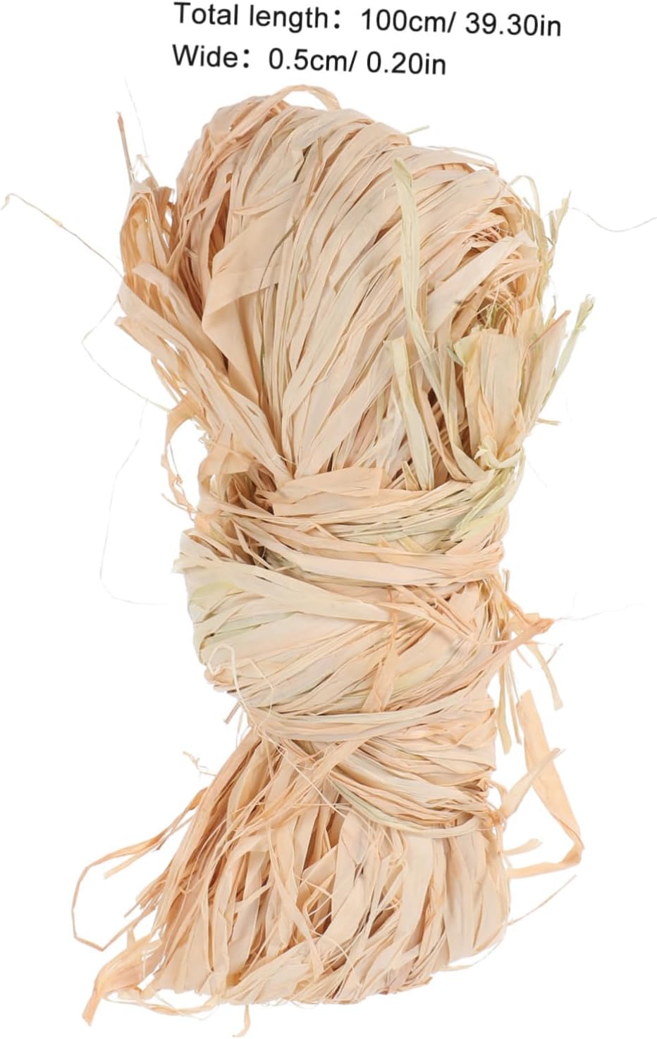 Generic Natural Raffia Ribbon Twine for Crafting 2 Bundles of Decorative Twine in Earthy Tones for Florists Wrapping and DIY Projects for Christmas and Birthdays image 2