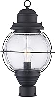 Vista 1 de Trans Globe Lighting 69905 BK Catalina - Linterna para exteriores (19 pulgadas), color negro