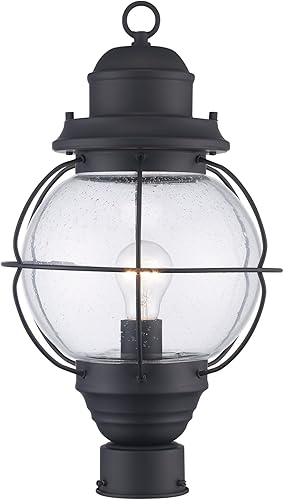 Trans Globe Lighting 69905 BK Catalina - Linterna para exteriores (19 pulgadas), color negro