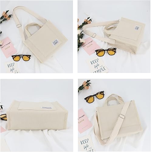 Miniatura 6 de UERRUAM Bolso de mano para mujer, bolsa de pana de trabajo, bolso cruzado para mujer, bolsas de viaje, bolsos de mano para uso diario