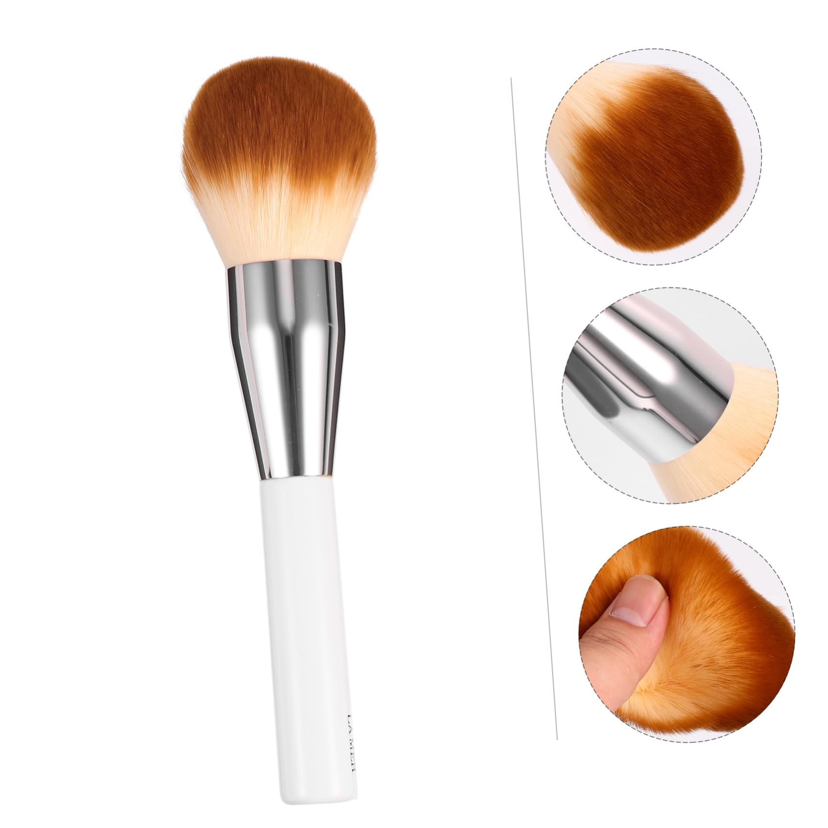 MAGICLULU Collezione Di 3 Pennelli Per Il Trucco Da Donna Set Di Pennelli Per Il Trucco Dettagliato Per Fondotinta Contouring E Illuminante