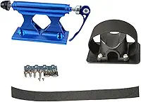 Dynwave Suporte de Bicicleta para Montagem em Parede com Roda Traseira Ajustável, Azul