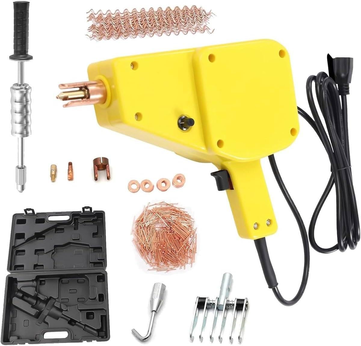 GYKOZY Car Dent Repair Stud Welder, Adjustable Spot Welder Dent Puller Kit for Professional Mechanics and DIY Car Panel Repair, Multifunctional Tool for Indentation Fixing