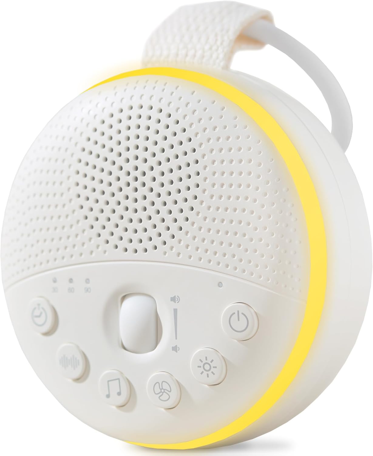 White Noise Machine Baby & Erwachsene - 32 Klänge Mit Nachtlicht & App Steuerung