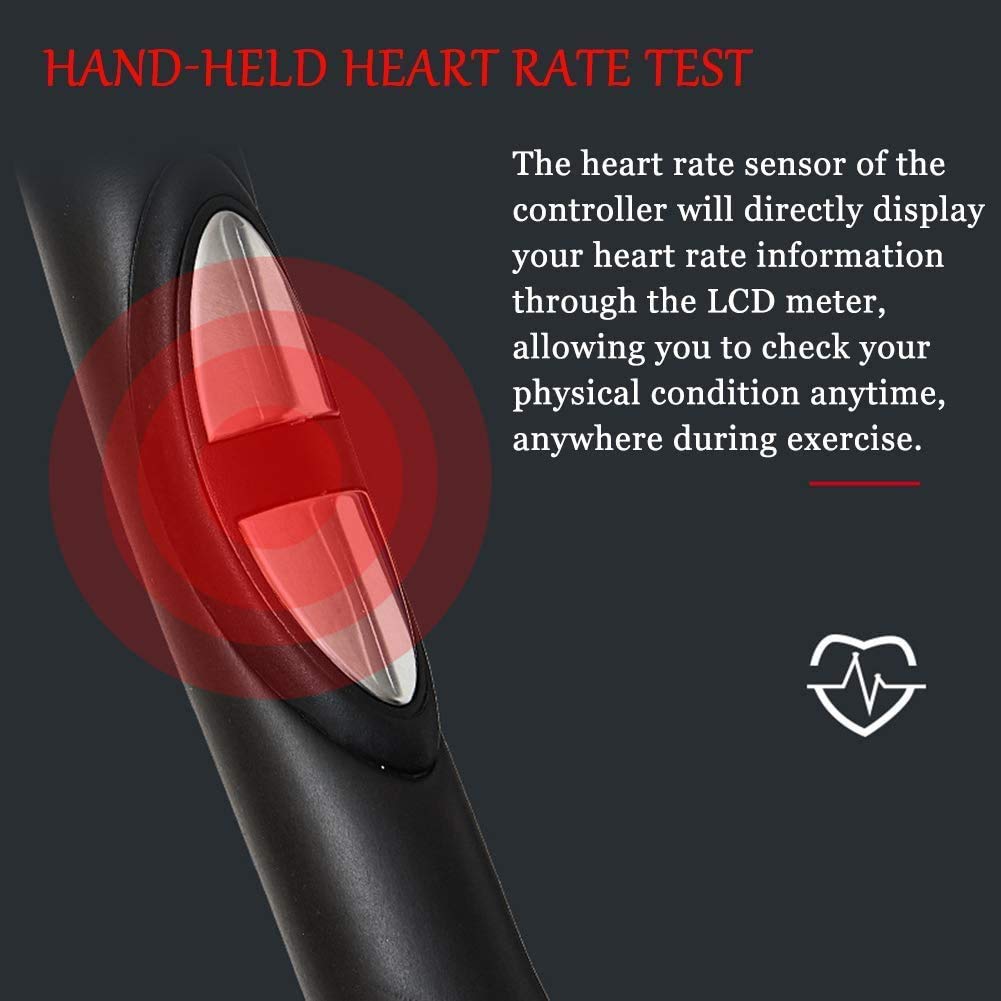 Cinta de Correr Manual, Bicicleta de Ciclismo de Interior para el hogar, elíptica con Monitor LCD, Equipo de Ejercicio, Cintas de Correr, Bicicleta estática