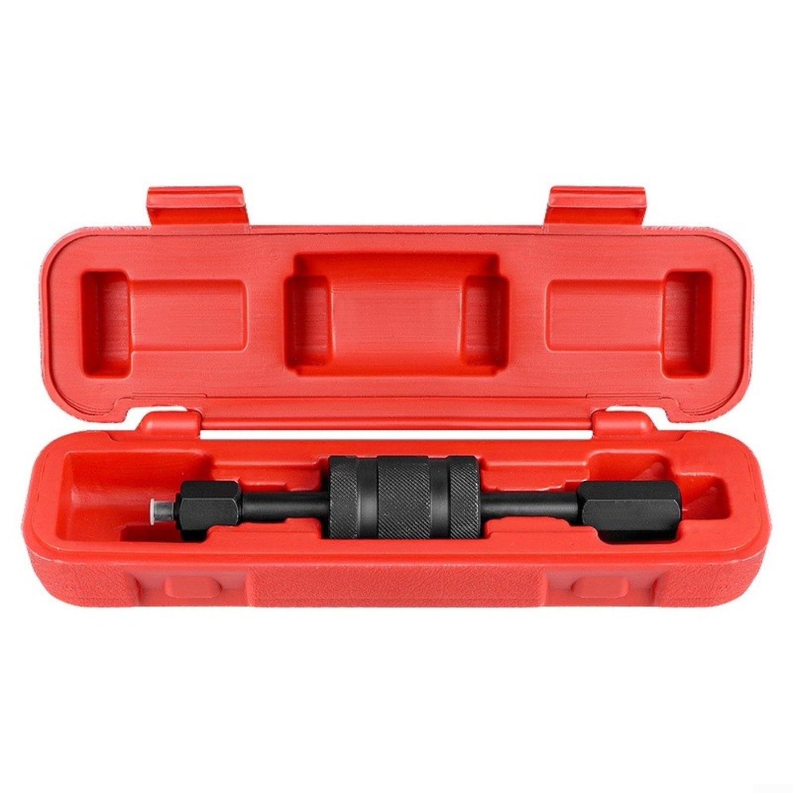 Juego de herramientas extractoras de inyector de combustible con martillo deslizante y adaptadores M8 para m14, compatible con inyectores diésel Lucas, kit de removedor de inyectores en