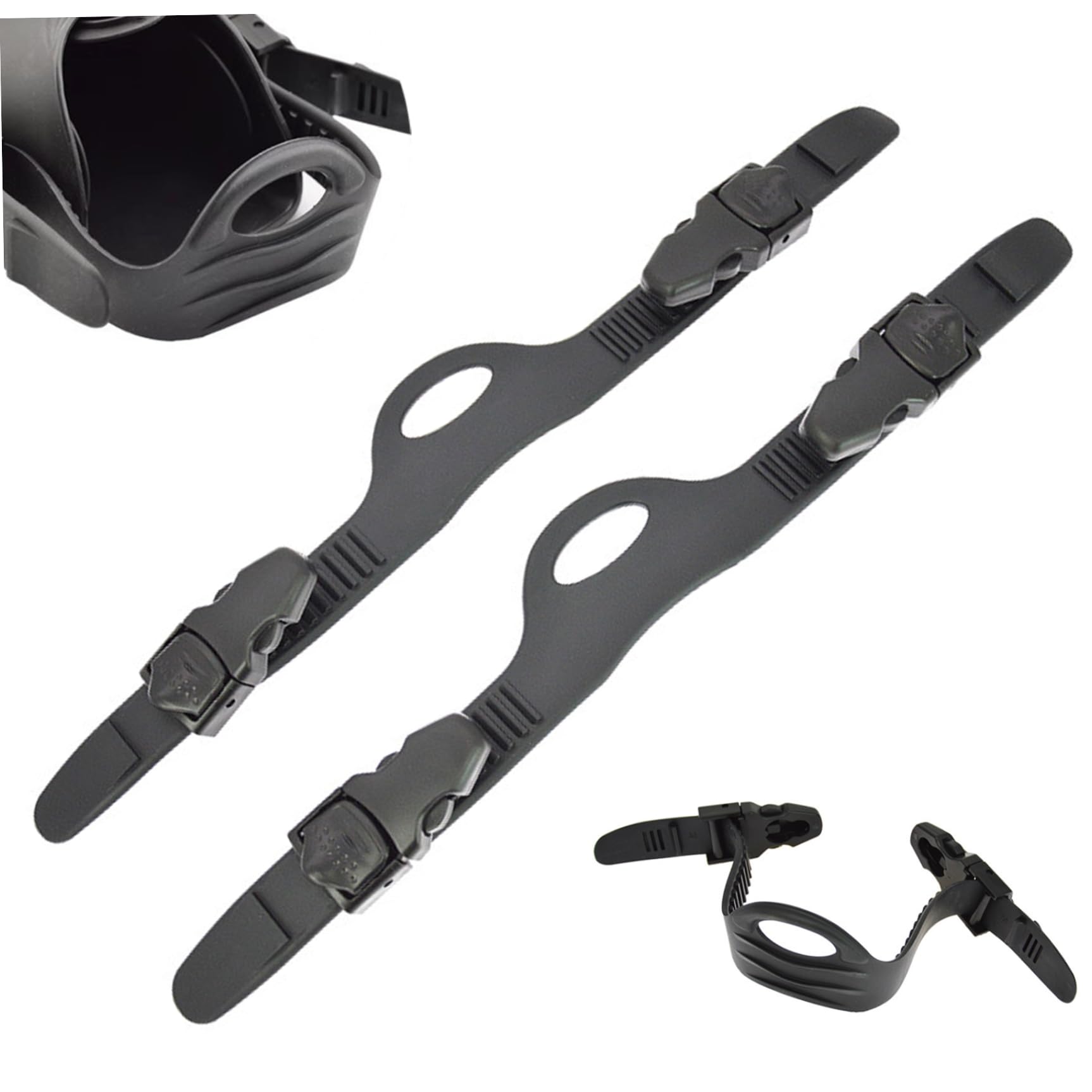 open heel fin adjustable strap