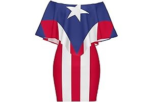 Stunning Puerto Rican Summer Dress Embraces Festive Spirit