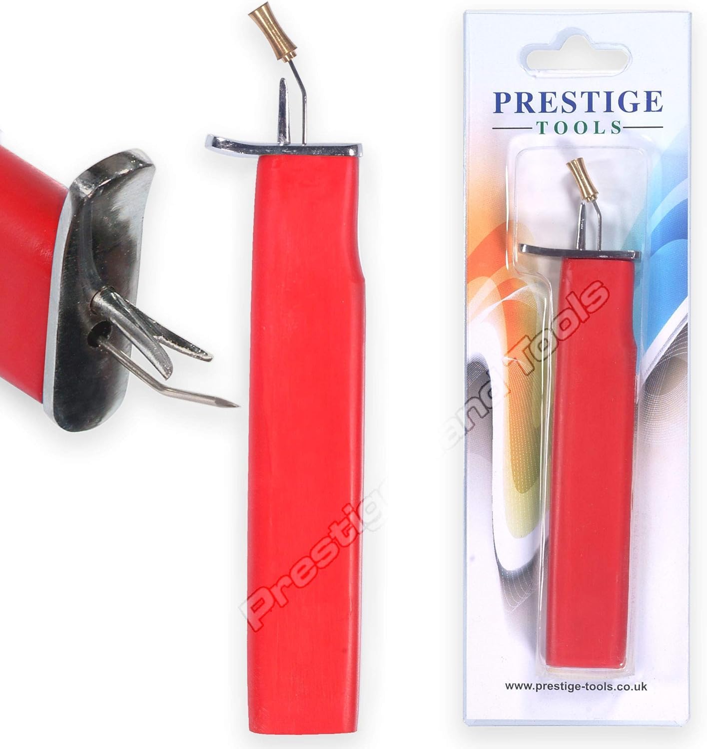 Knotting Tool for Jewellery Making, Bead knotter, Pearl Knotting Tool for Tight consistent Knot, PTL® (Red)