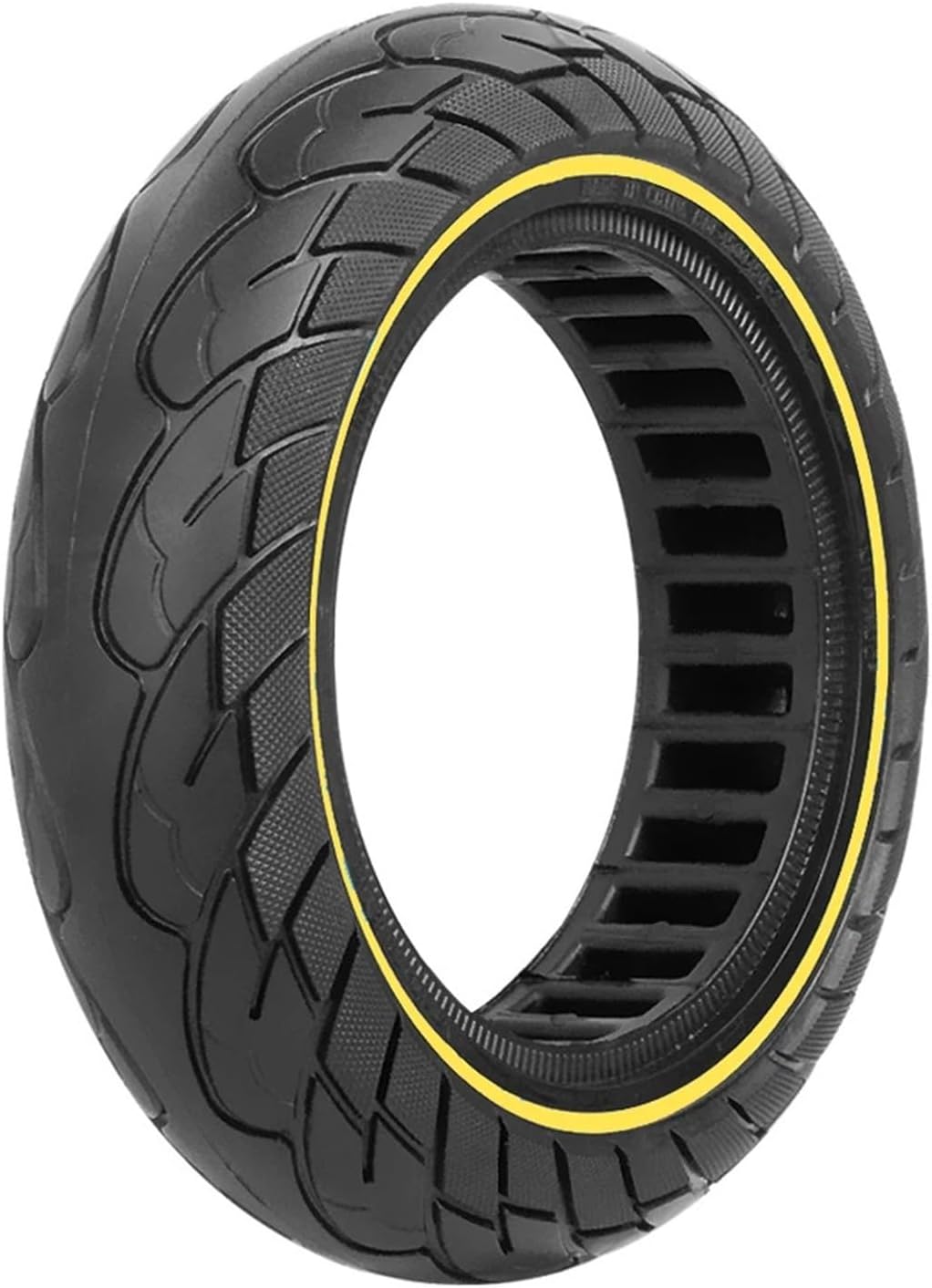 10 Inch Solid Tire 10x2.50 Rubber Compatible With Ninebot MAX G30 G30P G30LE G30LP Electric Scooter Parts 60/70-6.5 (Color : Rojo)