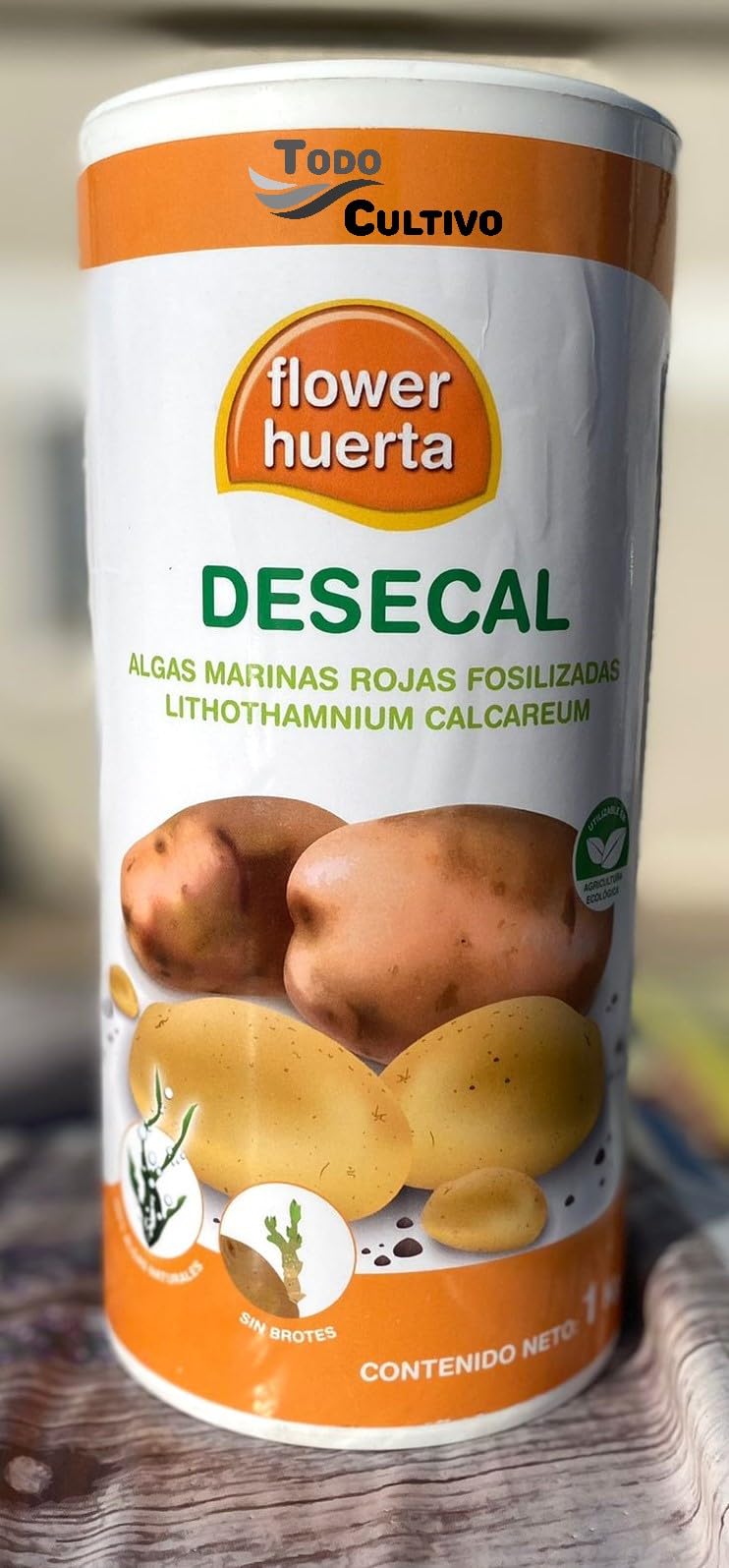 Sauvavata 1 kg, anti-grillage de pommes de terre, conservateur de germination et germination à base de poudre d'algues. Anti-tiges de pomme de terre. Produit naturel