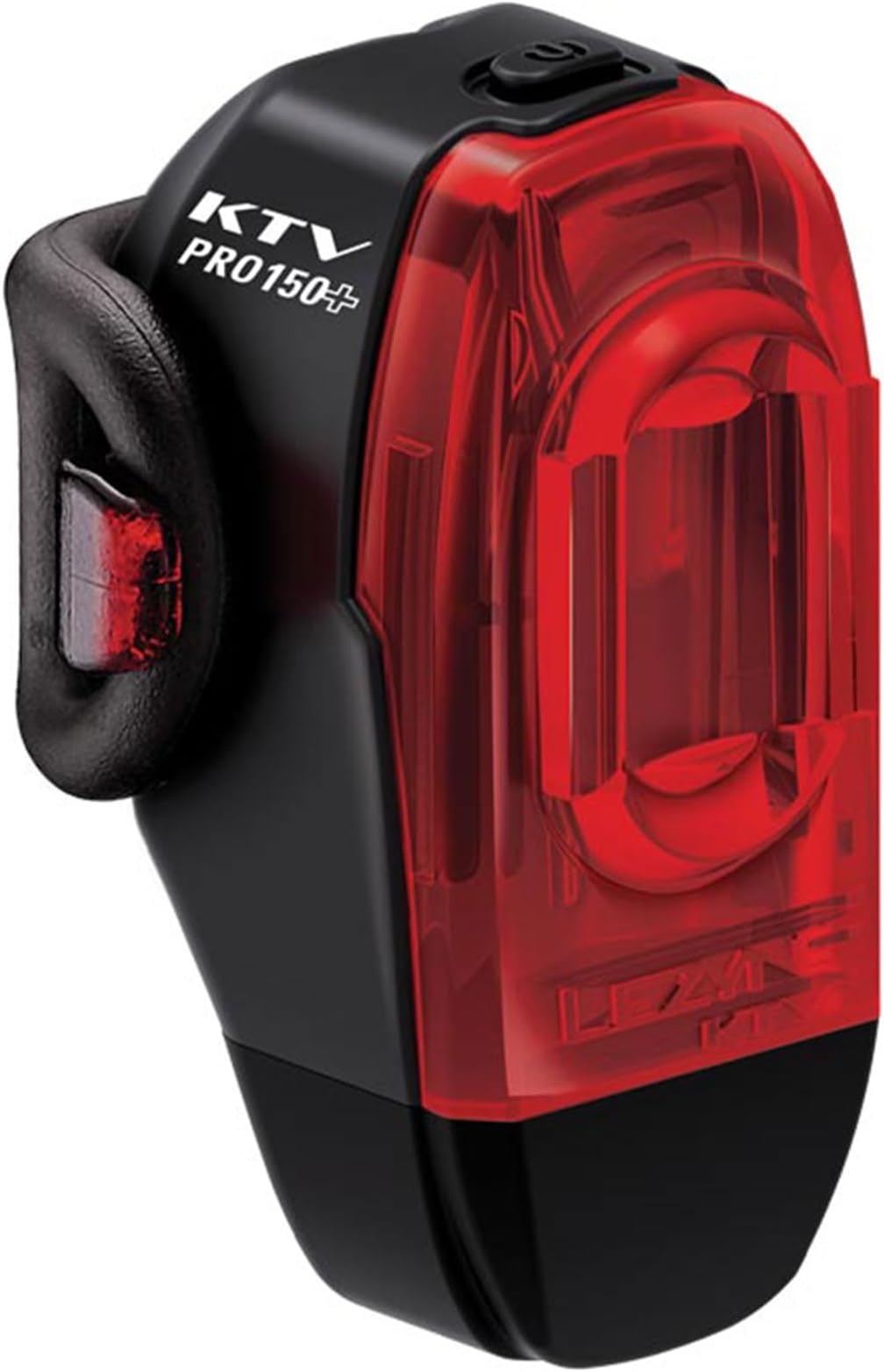 KTV Drive Pro/+ Bike Rear Light, Black, Red LED, Road, Mountain, Gravel Bike, USB Rechargeable