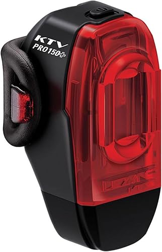 LEZYNE KTV Drive Pro - Luz trasera LED recargable con USB IPX7, impermeable, visibilidad de 270 grados, con múltiples modos de sólido y flash,