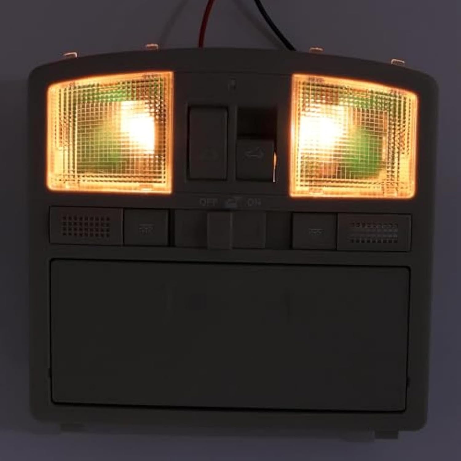 for CX9 2010-2012 Overhead Sunroof Switch Console Car Overhead Sunroof Switch Console Glasses Storage BBM669970B75