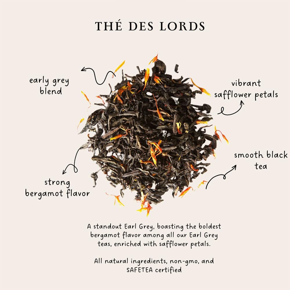 Palais des Thés - Tè Earl Grey THÉ DES LORDS - 20 sacchetti di mussola