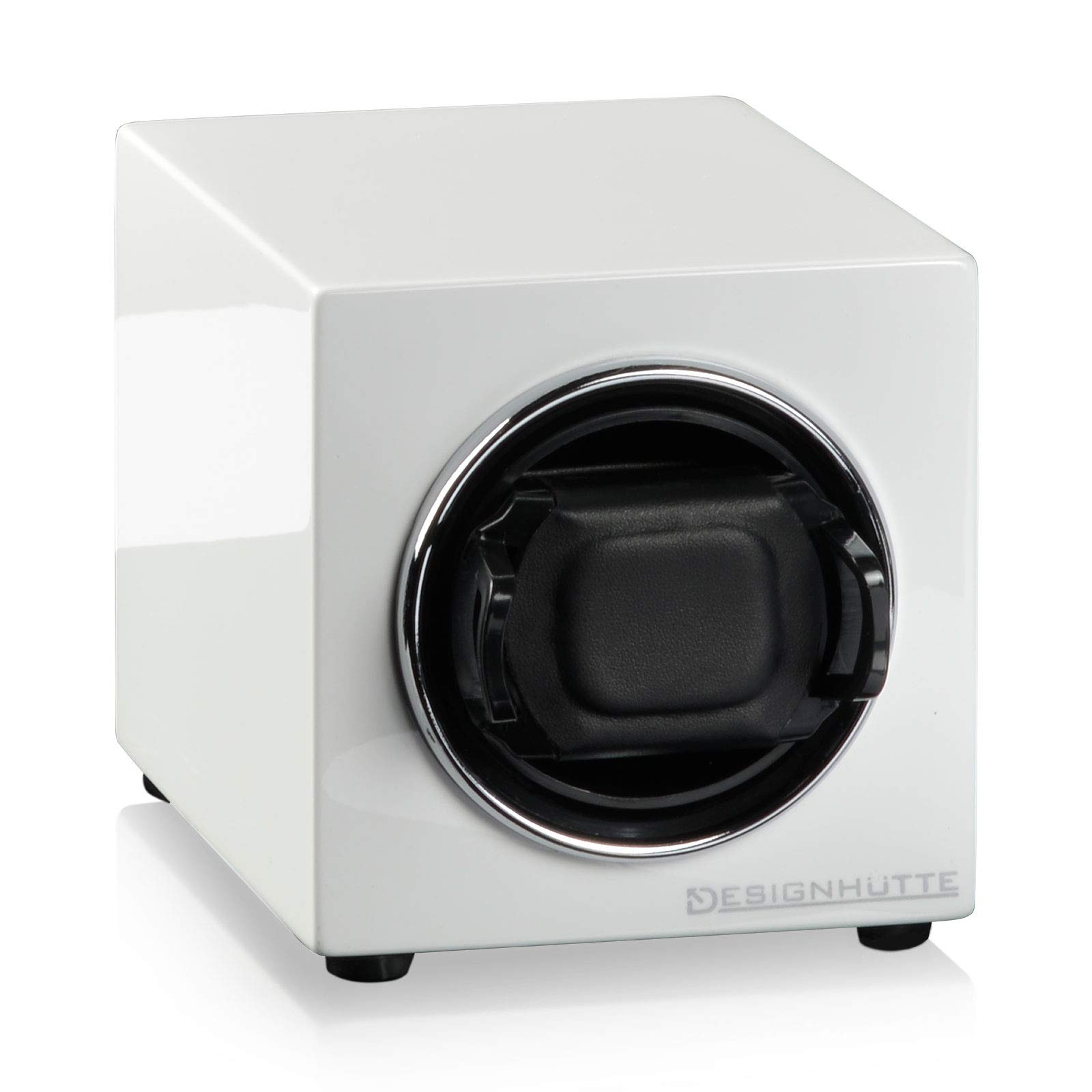 DESIGNHÜTTE® Uhrenbeweger Manhattan Weiß für 1 Automatikuhr