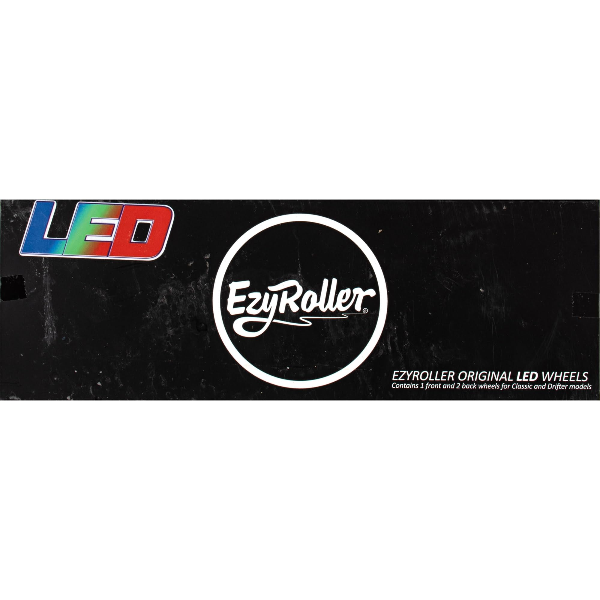 EzyRoller Juego de 2 ruedas LED de repuesto de 96 mm para Classic, Drifter o Drifter X