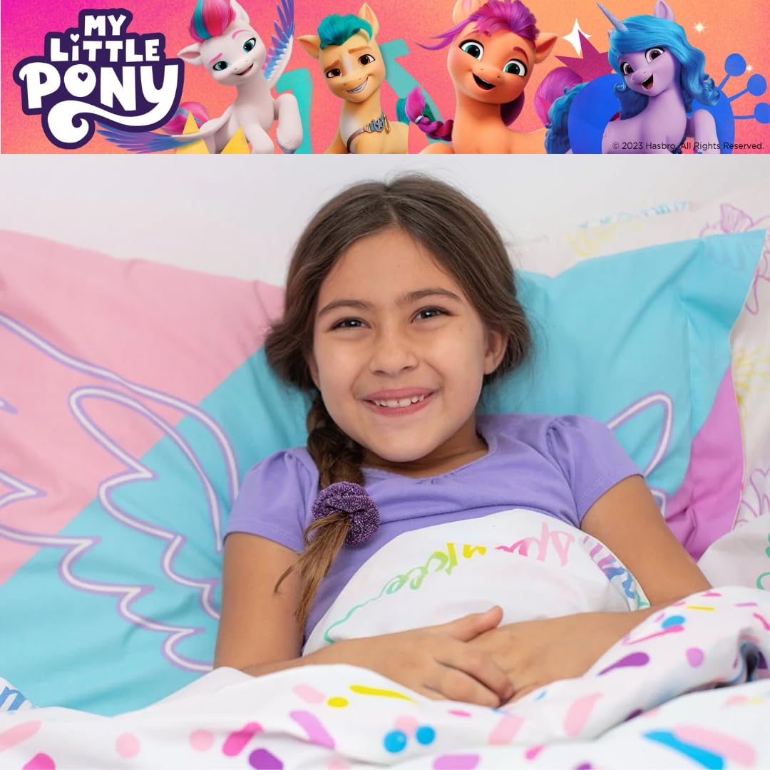 Mlp Blanket My Little Pony Reversible Twin/Full Comforter Super