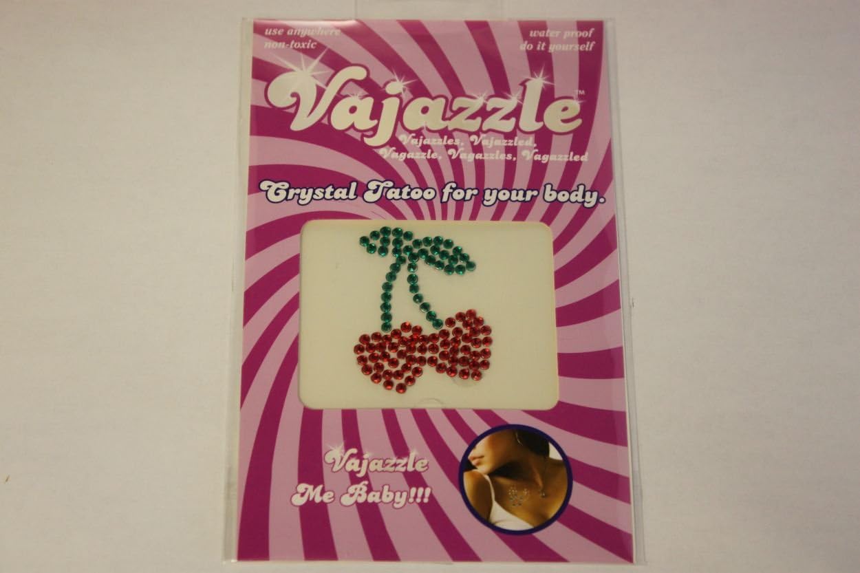 Vajazzle Double Hearts W/Stems ( 2 Pack ) Health & Household