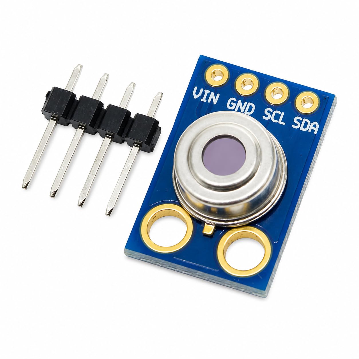 MLX90614 GY-906 Non-Contact Infrared Temperature Sensor Module with 4-Pin Header, I2C/SMBus Interface, Pack of 1-image-32
