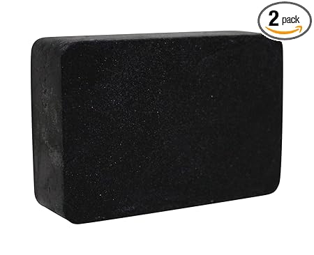 VRINDAVAN INDUSTRIES Activated Charcoal, Black, Pack of 2