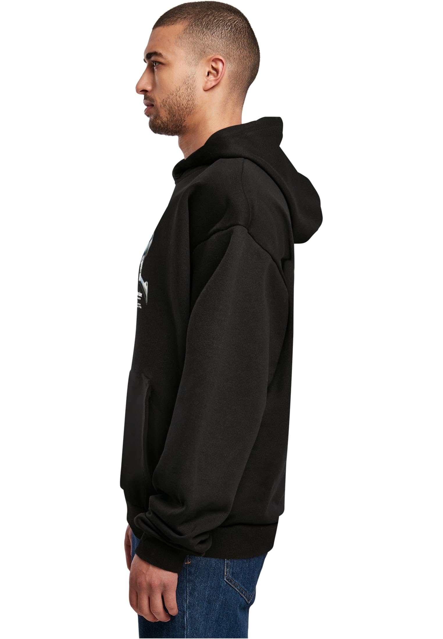 Mister Tee Bluza oversize z kapturem CCTV Ultraheavy