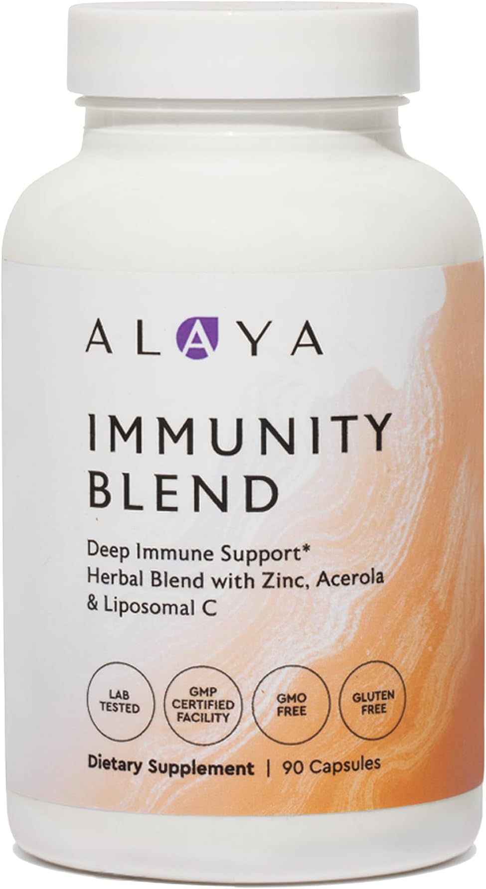 Immunity Blend - Advanced Immune Support with Vitamin C, Zinc, Elderberry, Garlic, Ginger, Morgina, Oregano and Astragalus: Support Immunity and Overall Health - 90 Capsules