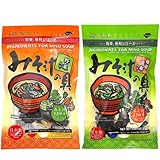 Freeze Dried dehydrated Ingredients for Miso Soup, Noodles, Soup - Pack of 2