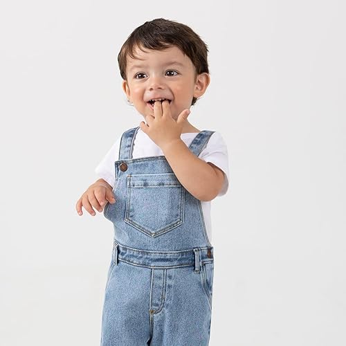 Miniatura 5 de OFFCORSS Overalls for toddlers and Baby Boys Adjustable Straps Slim Overol Niños denim overall kids boys