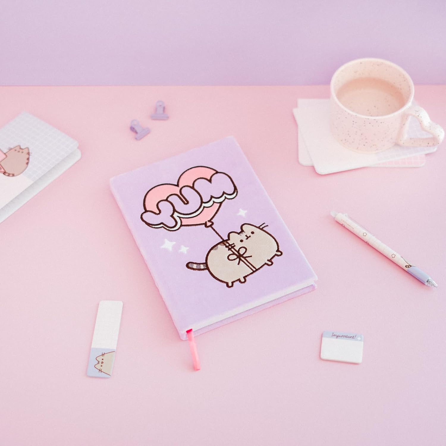 Grupo Erik A5 Notebook Hardback - Pusheen Stationery | Lined Journal Note Book, Lined Notebook A5 Sketchbook | Pusheen Gifts For Cat Lovers      Hardcover