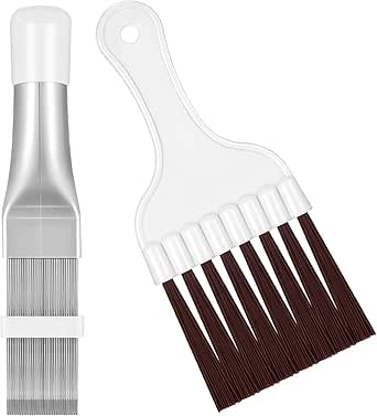 Pettine per condensatore AC, strumento per la pulizia delle alette del radiatore 'evaporatore | Raddrizzatore a pettine per alette, strumento di pulizia per la riparazione del radiatore, pulitore