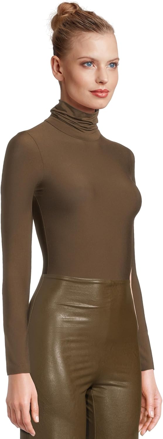 commando womens Butter Turtleneck Bodysuit - Image 2