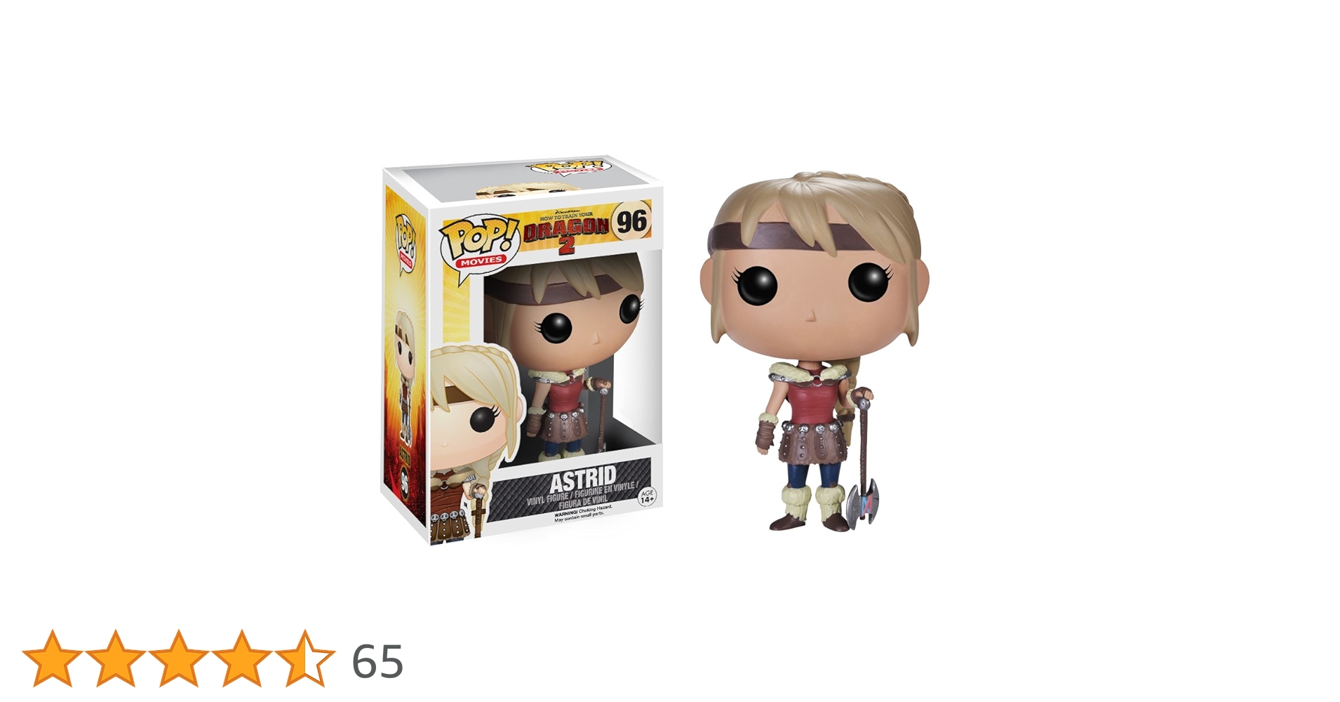 Amazon.co.jp: Funko ヒックとドラゴン アストリッド フィギュア