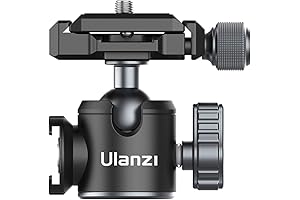 Ulanzi U-80L Camera Ball Head Mount for Precise and Versatile Photography